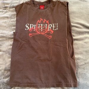 Men’s Vintage Distressed Spitfire Tank